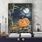 Sparkly Selections Pumpkin by Tree Glow in the Dark Diamond Art Kit